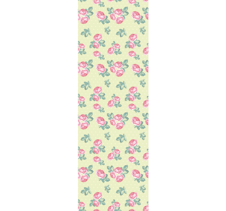 Tapet flori design floral clasic - TenStickers