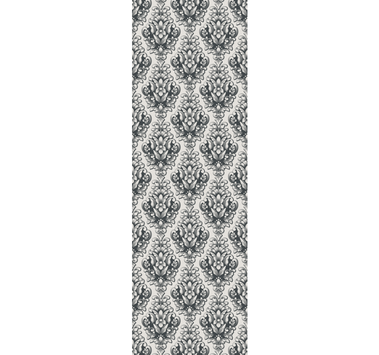 Tapet baroc forme botanice grațioase - TenStickers