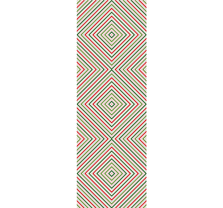 Crăciun tapet pătrate festive - TenStickers