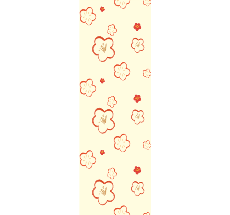 Tapet flori modele florale delicate - TenStickers