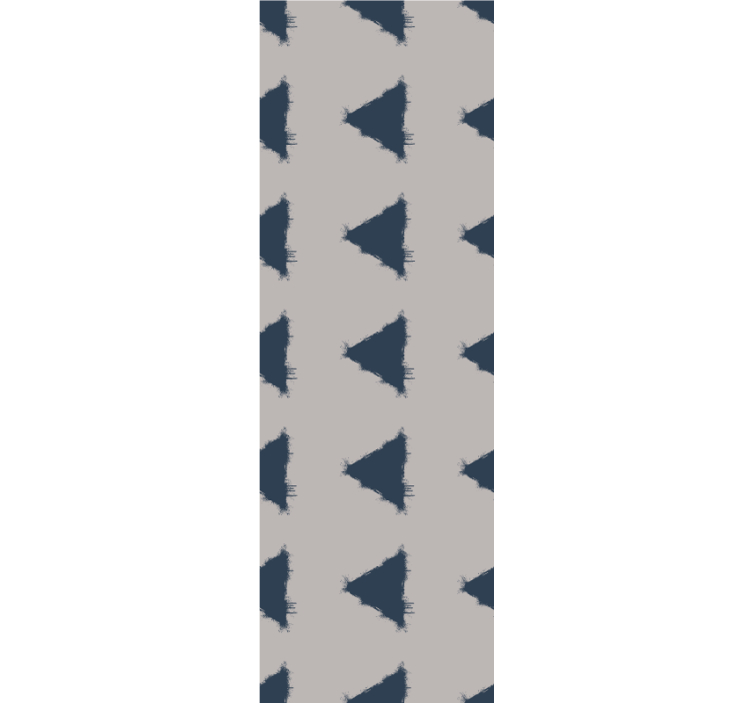 Triunghiuri tapet imprimeu geometric modern - TenStickers