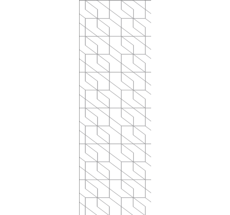 Tapet geometric design elegant cu model - TenStickers