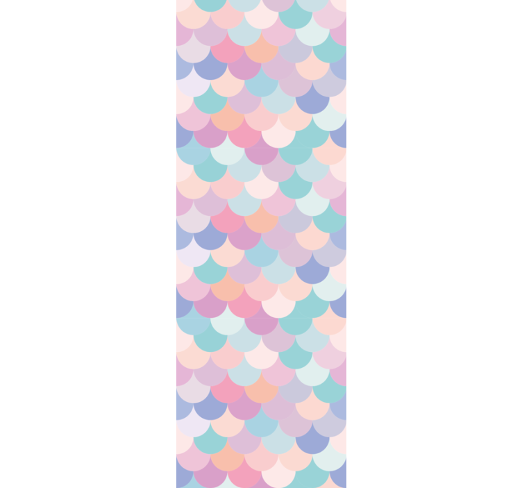 Animale tapet solzi cu tonuri moi - TenStickers