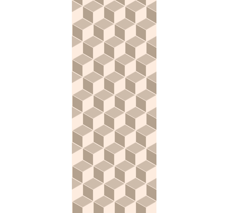 Tapet geometric model cub elegant - TenStickers