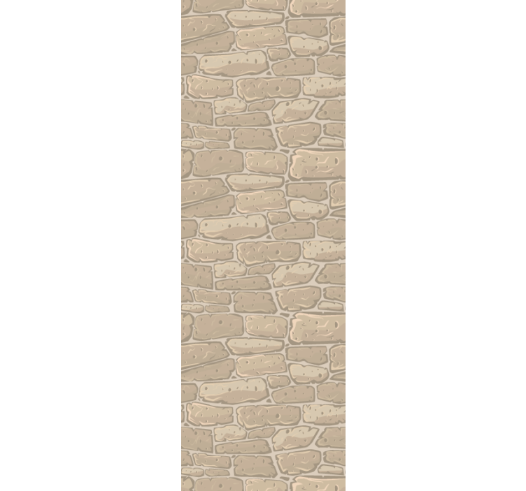 Tapet din piatra cu model rustic modern - TenStickers