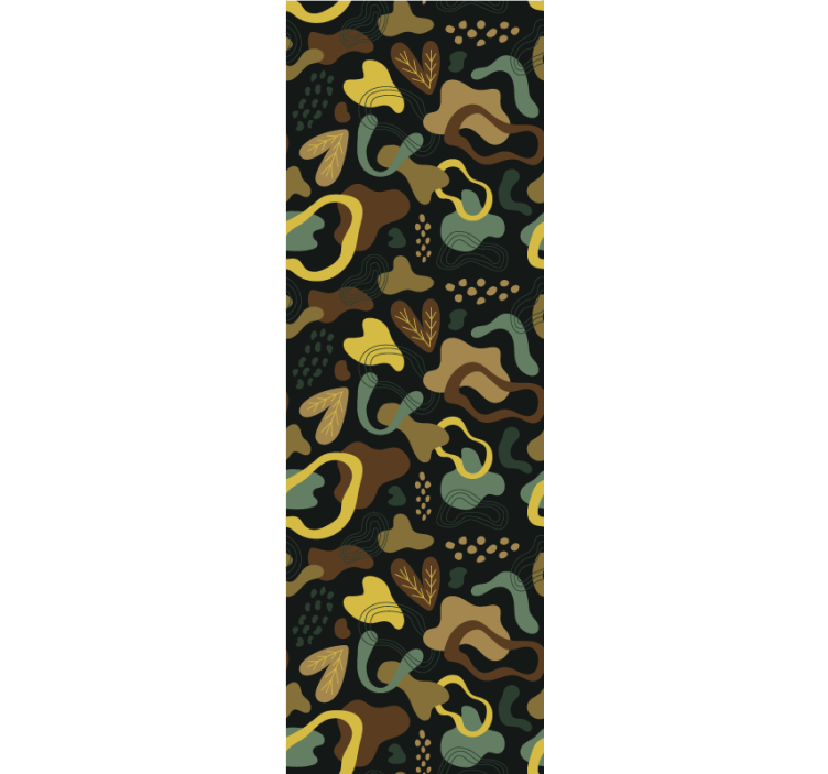 Tapet abstract modele de formă organică - TenStickers