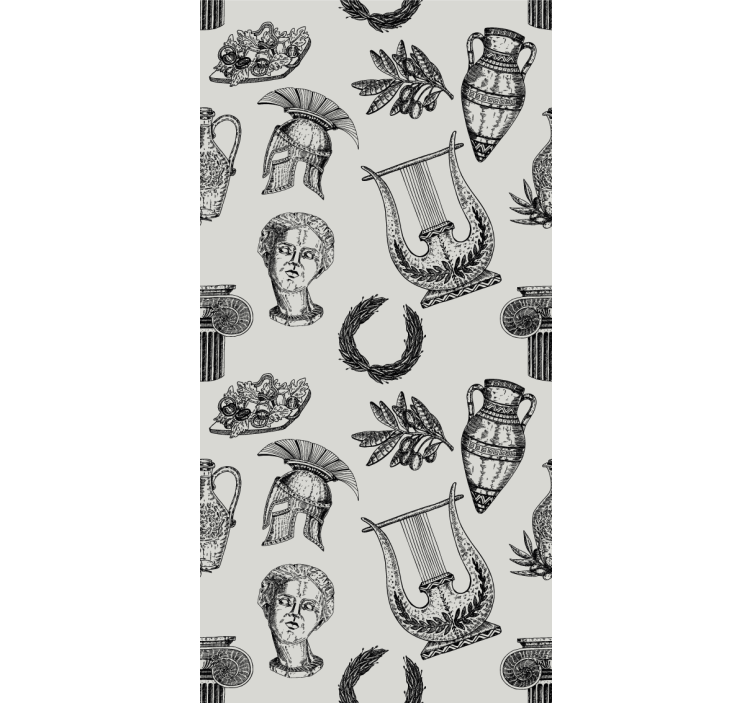 Tapet clasic iconografia romana - TenStickers