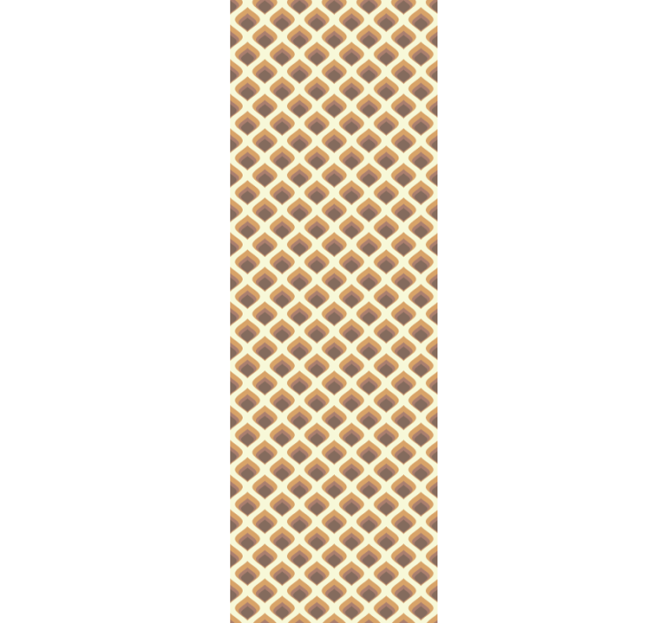 Tapet vintage cu petale din anii 60 - TenStickers