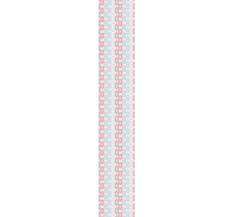 Tapet texturat cu inimi mozabile - TenStickers