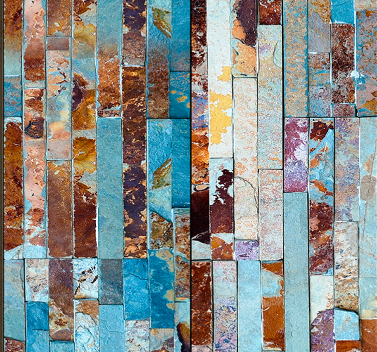 Tapet de seară cu textura focului de tabără - TenStickers