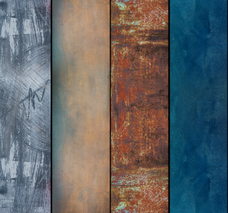 Tapet abstract de peisaj de iarnă - TenStickers