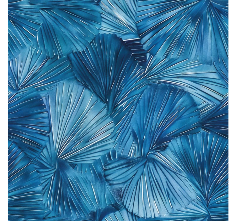 Tapet modern puncte vizuale albastre - TenStickers