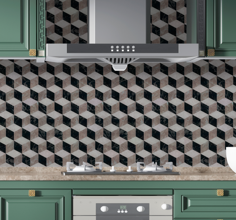 Tapet modern placi minimaliste 3d - TenStickers