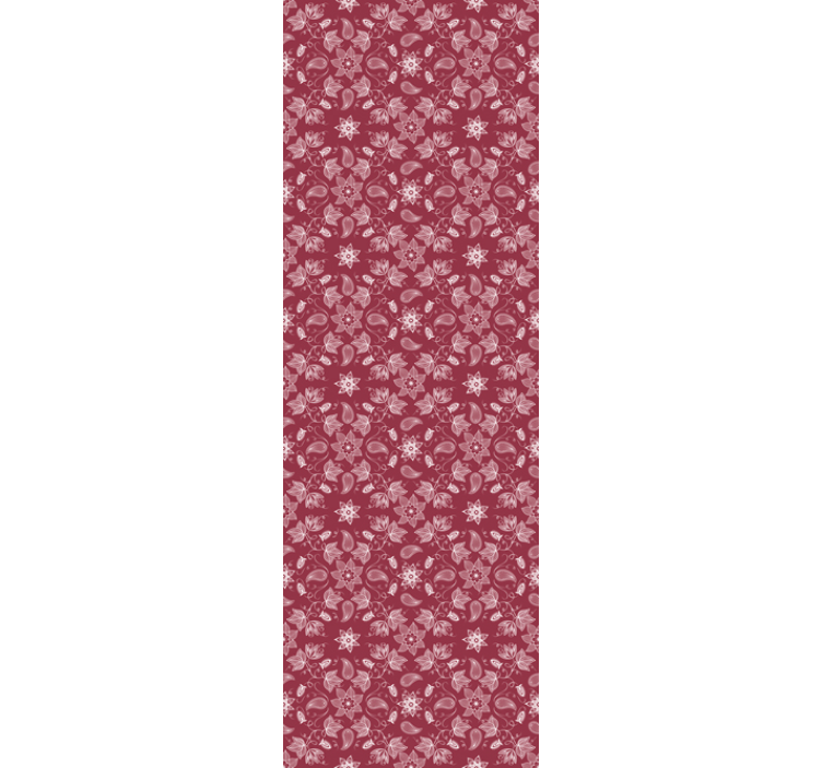 Tapet flori design floral paisley - TenStickers