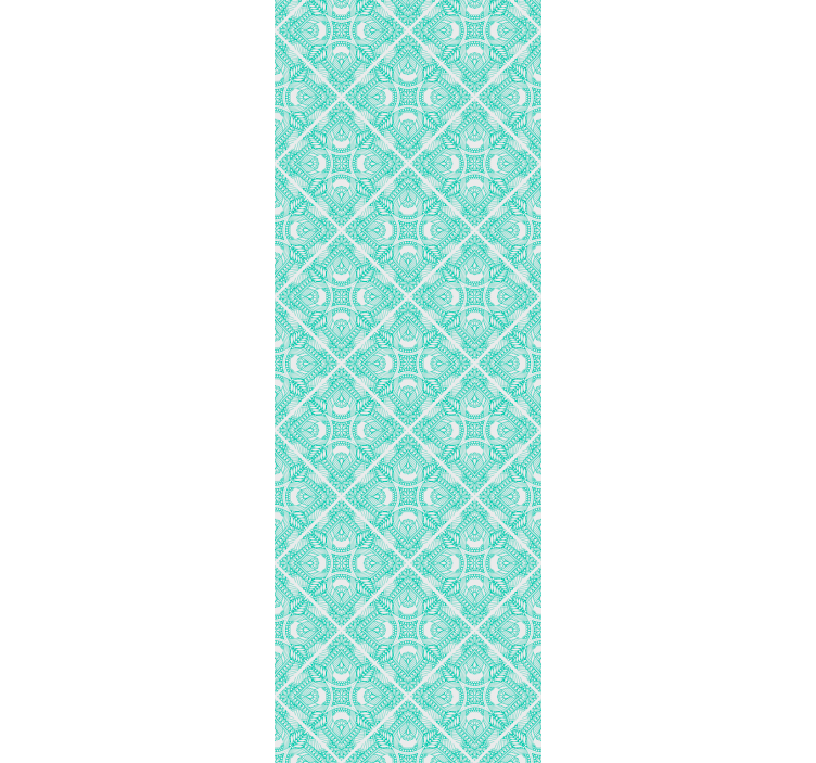 Tapet ornamental design complex de model - TenStickers