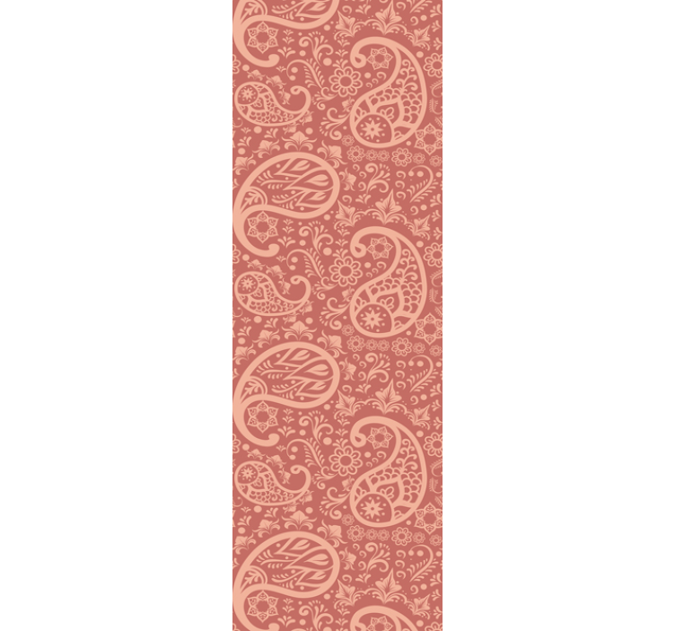 Tapet ornamental cu model paisley - TenStickers
