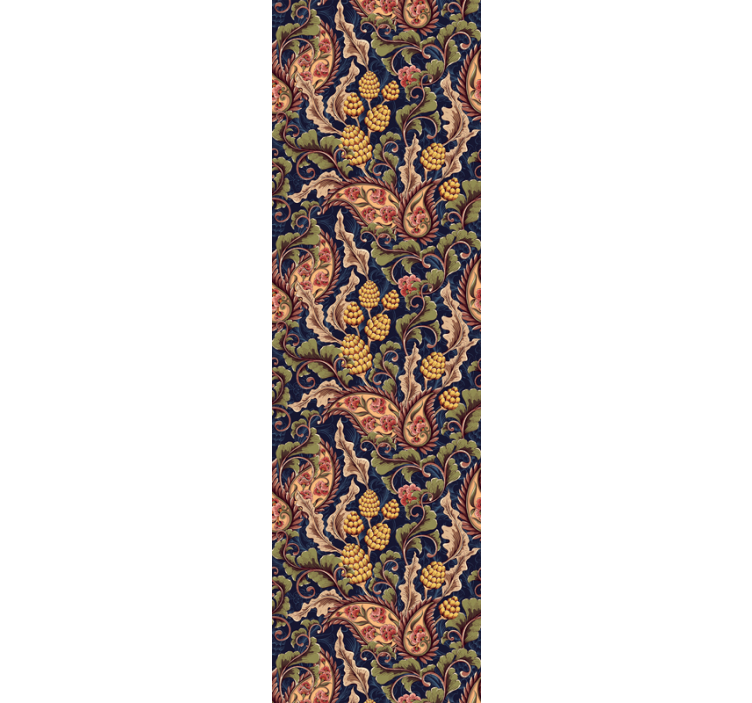 Tapet realist ilustrare paisley - TenStickers