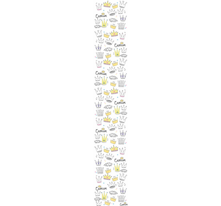 Tapet pentru copii mici coroane - TenStickers