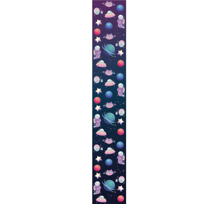 Tapet pentru copii planete conectate - TenStickers