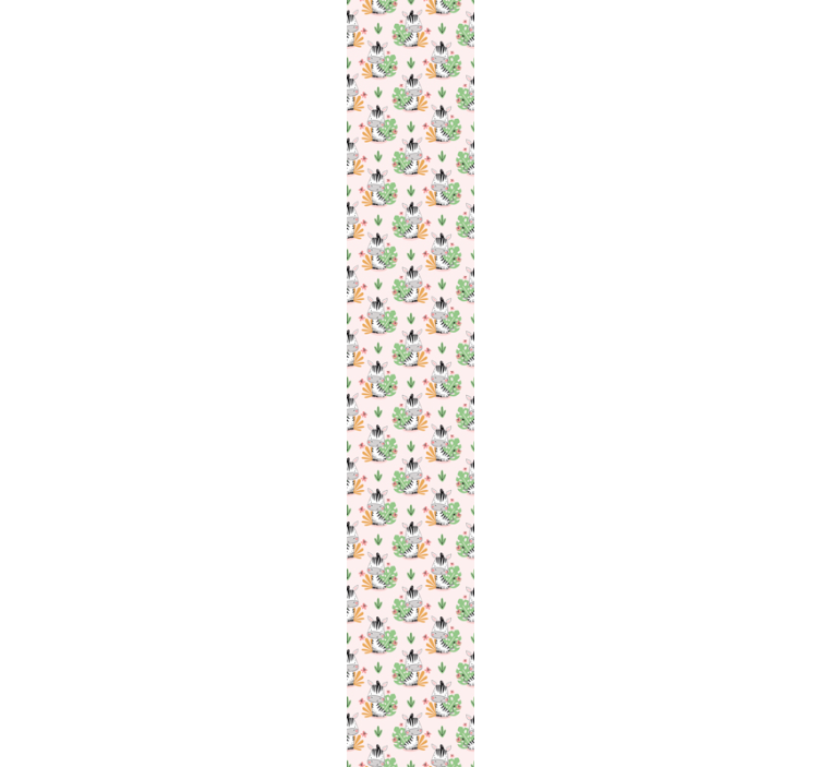 Tapet de pepinieră model de pui de zebră - TenStickers