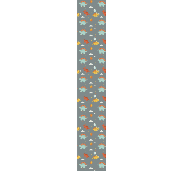 Tapet dinozauri scenă jucăușă a dinozaurilor - TenStickers