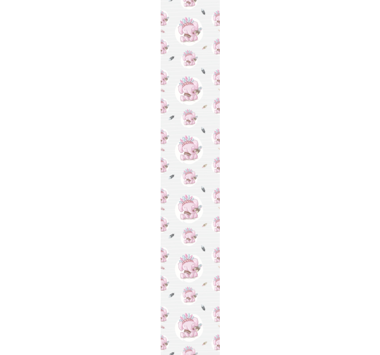 Elefant tapet elefanți boemi - TenStickers