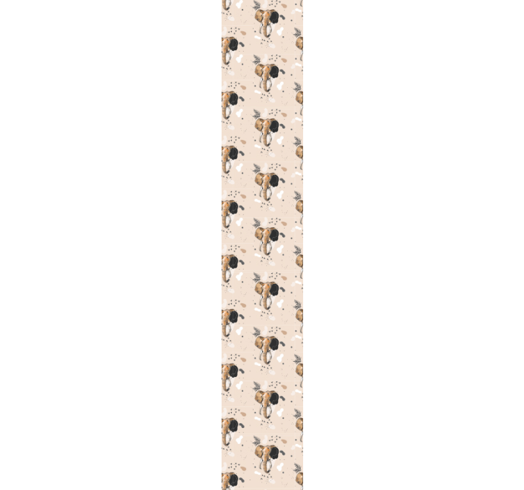 Elefant tapet model cu motiv de elefant - TenStickers