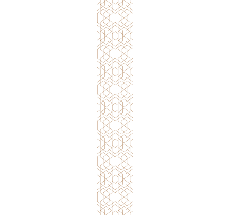 Tapet geometric armonie geometrică - TenStickers