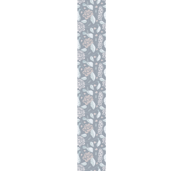 Ornamente florale elegante tapet cu flori - TenStickers