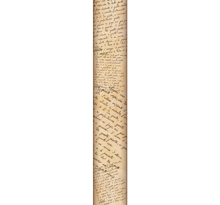 Tapet litere motiv de scriere cursivă - TenStickers