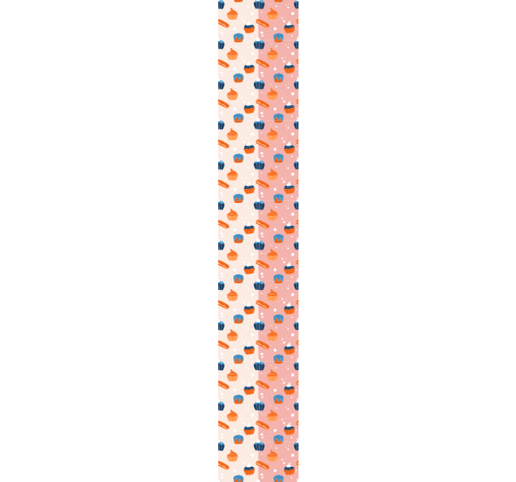 Tapet colorat de cofetărie - TenStickers