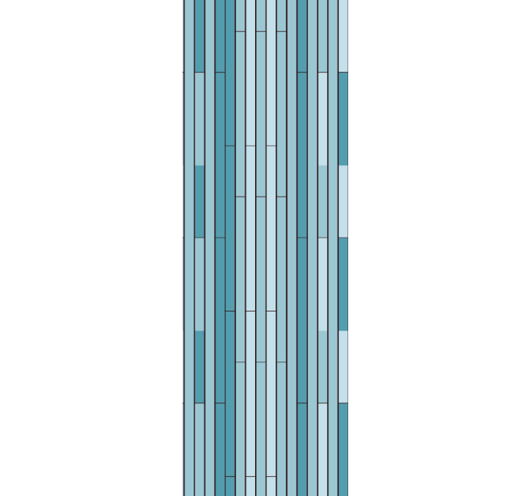 Triunghiuri tapet geometric chic - TenStickers