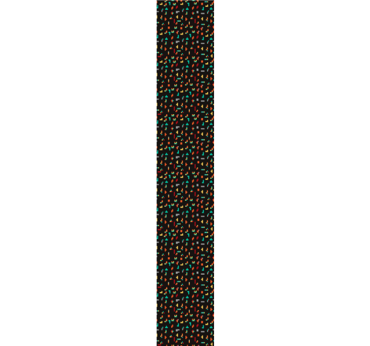 Tapet geometric forme de joc colorate - TenStickers