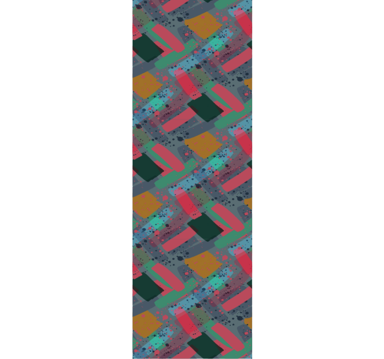 Tapet geometric fuziunea modelului geometric - TenStickers