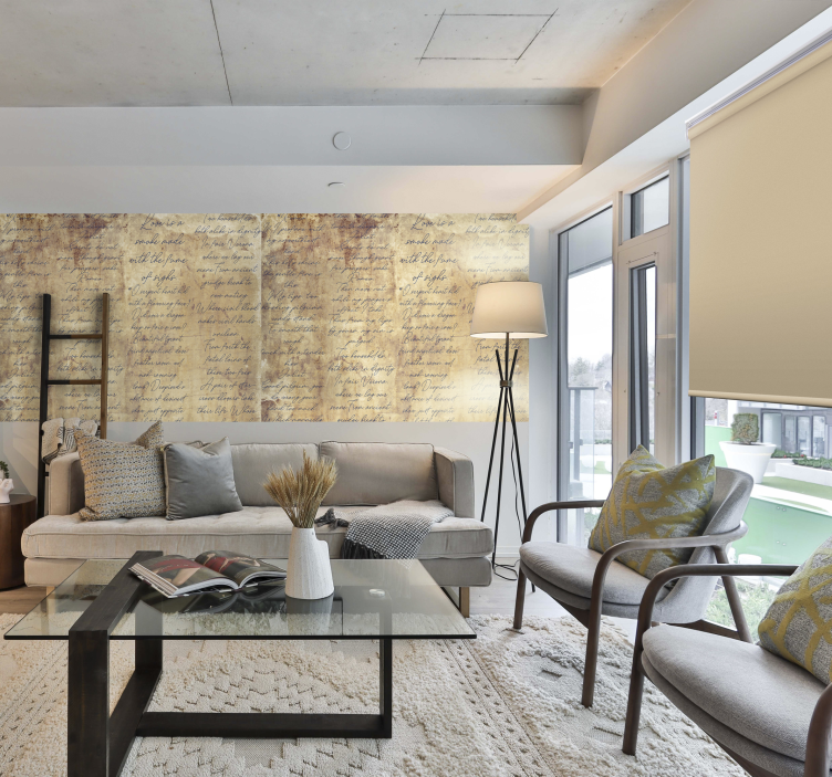 Română și juliet dragoste vers cu tapet cu litere - TenStickers