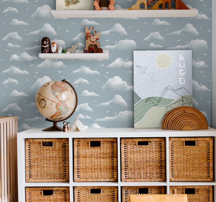 Tapet natura cer înnorat - TenStickers