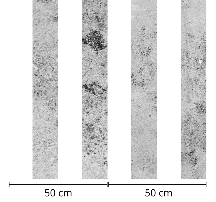 Tapet textil cu dungi gri din dungi - TenStickers