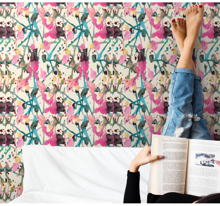 Tapet natura botanice abstracte - TenStickers