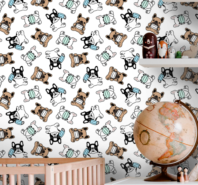 Câine tapet patinatori canini - TenStickers