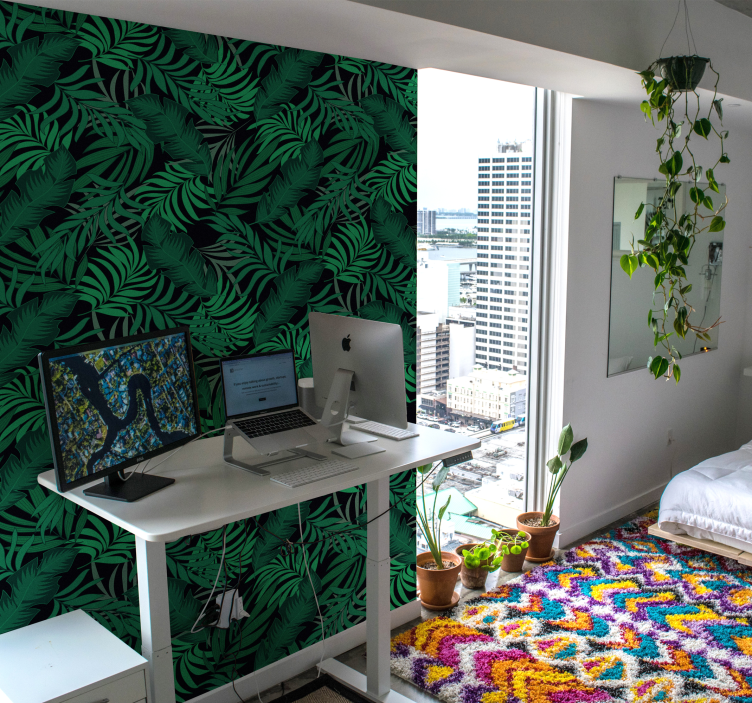 Chei de tapet de pădure în junglă - TenStickers