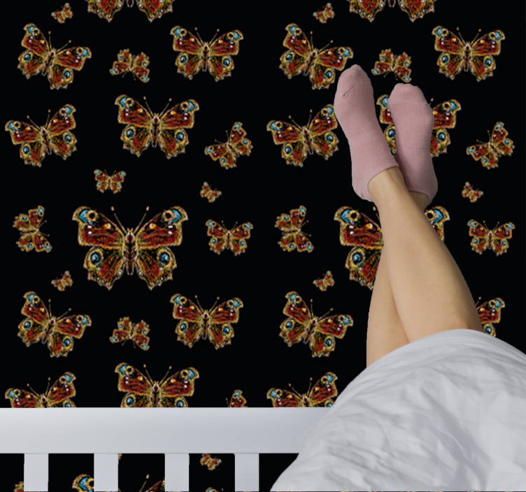 Fluture tapet colecție de fluturi - TenStickers