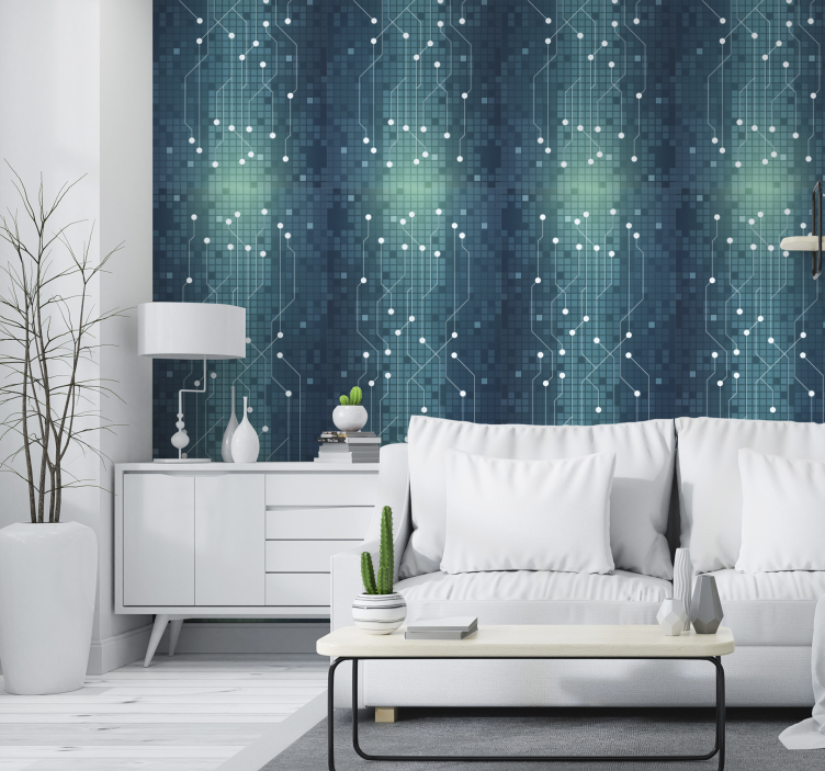 Tapet de metrou abstract - TenStickers