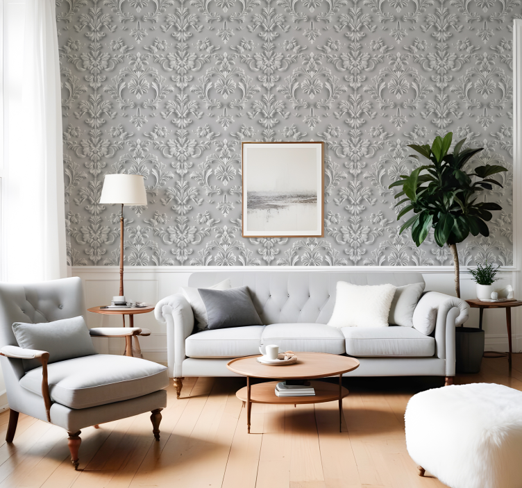 Tapet baroc efect 3d - TenStickers