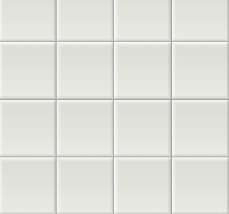 Tapet faianta albe - TenStickers