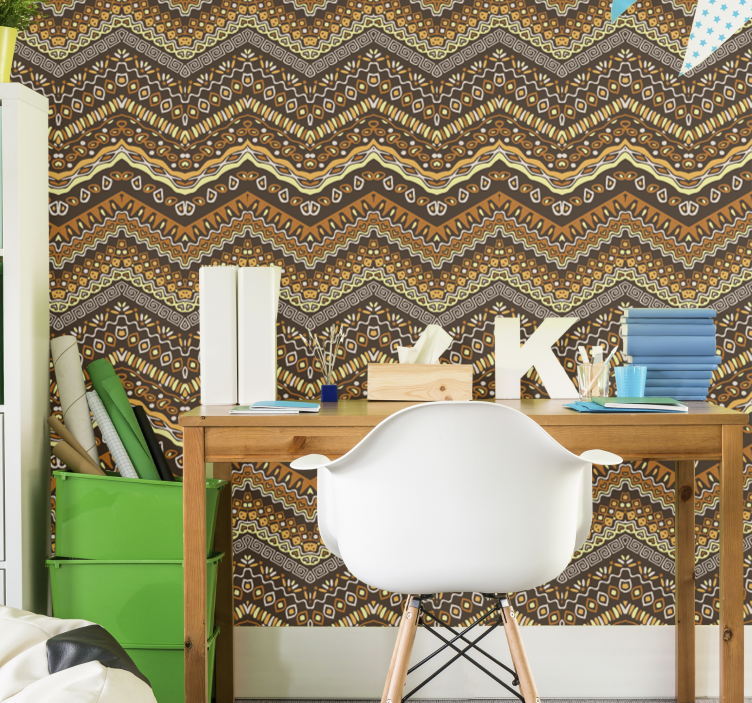 Tapet de artă model ornamental - TenStickers