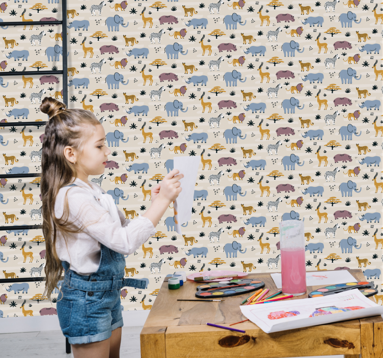 Tapet de animale sălbatice - TenStickers