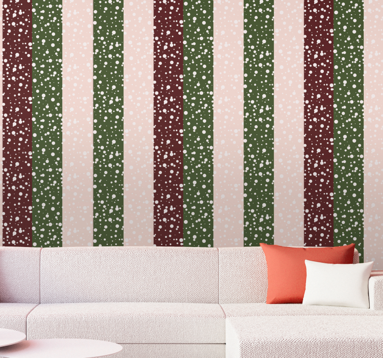Tapet dungi model polca în dungi - TenStickers