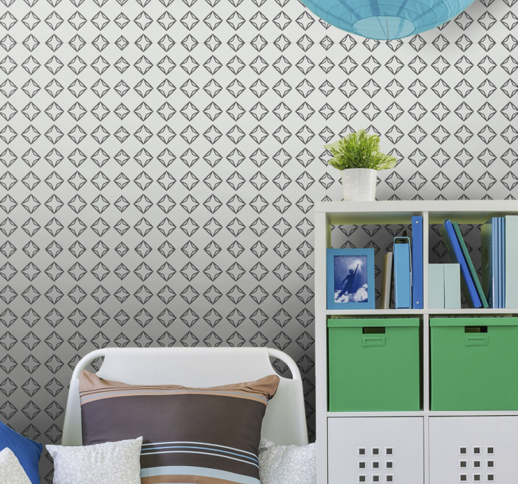 Tapet geometric forme geometrice eleganta - TenStickers
