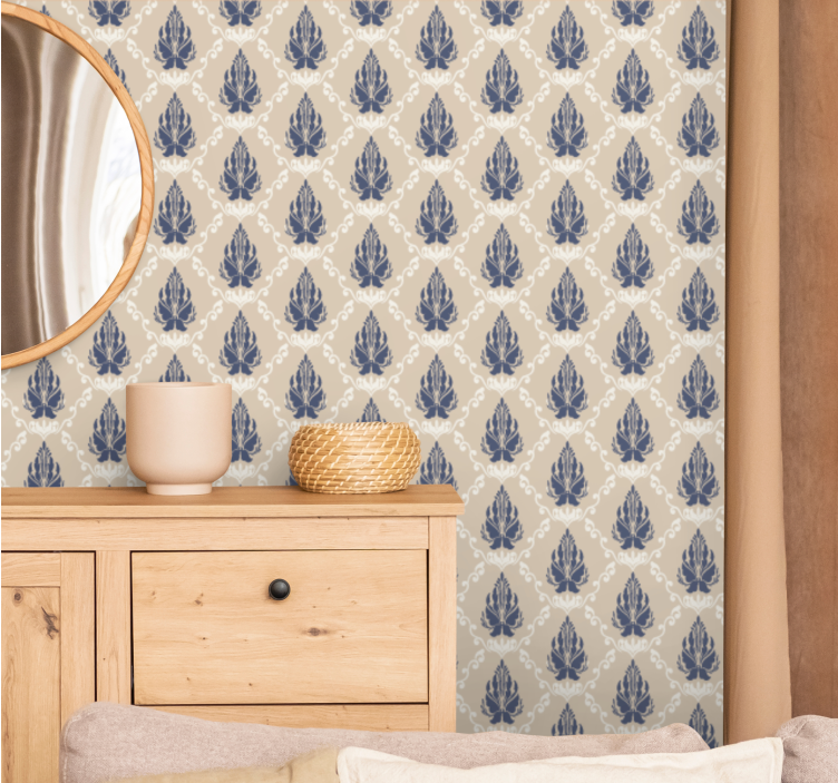 Tapet baroc șablonat - TenStickers