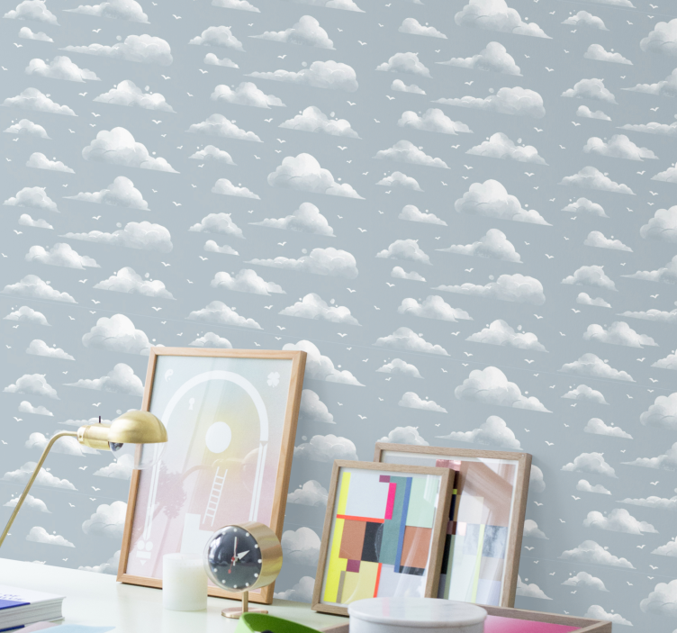 Tapet natura cer înnorat - TenStickers